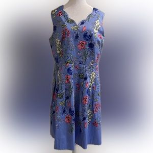 RSVP Talbots flower print dress